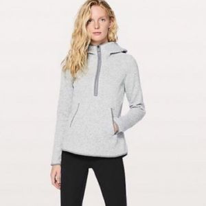 Fleece and thank you lululemon hoodie
